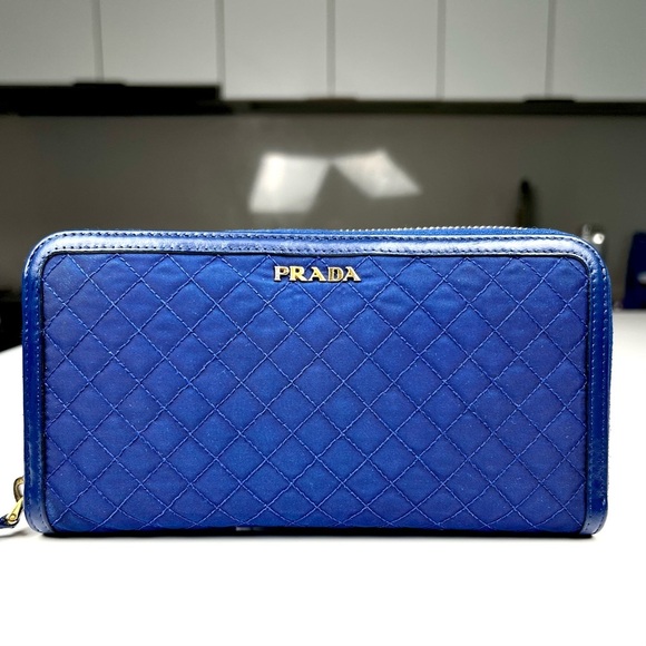 Prada Handbags - Prada Long Zip Around Wallet